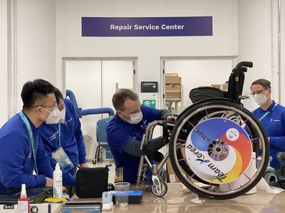 冬残奥村轮椅假肢维修区正式运行，免费技术服务助力运动员圆梦赛场